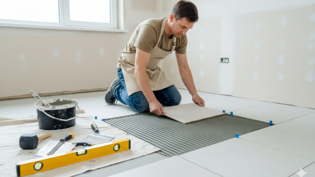 Cara Pasang Keramik Sendiri Untuk Pemula